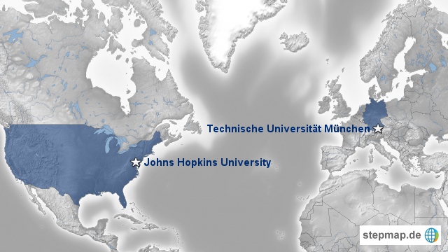 The two branches of the CAMP research group at Johns Hopkins University, Baltimore MD and Technische Universität München, Munich, Germany.